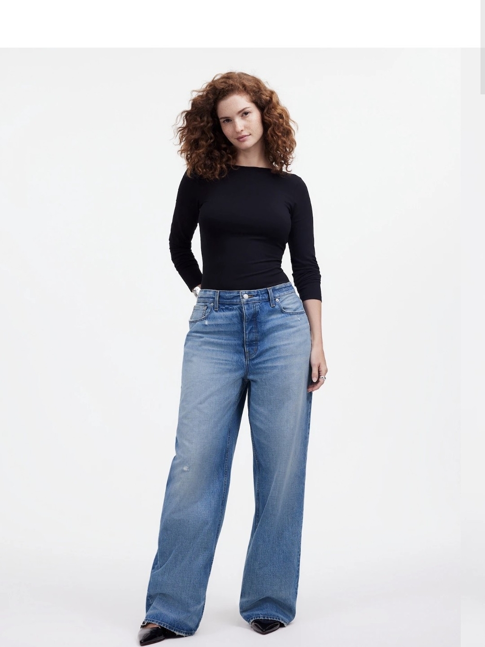 Madewell Low-Slung Baggy - Hamburg Wash